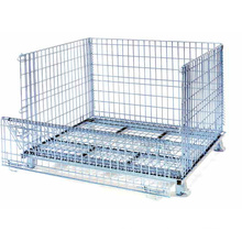 Foldable Galvanized Wire Mesh Container